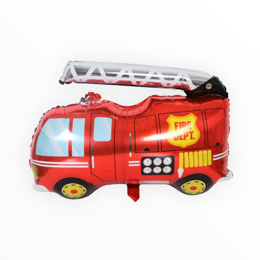 Fire Truck - Foil Balloon