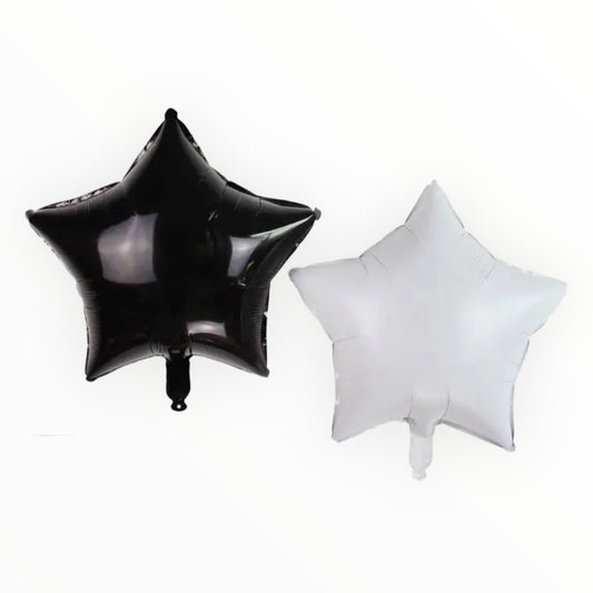 Black and White Party - Foil Balloons 2pck