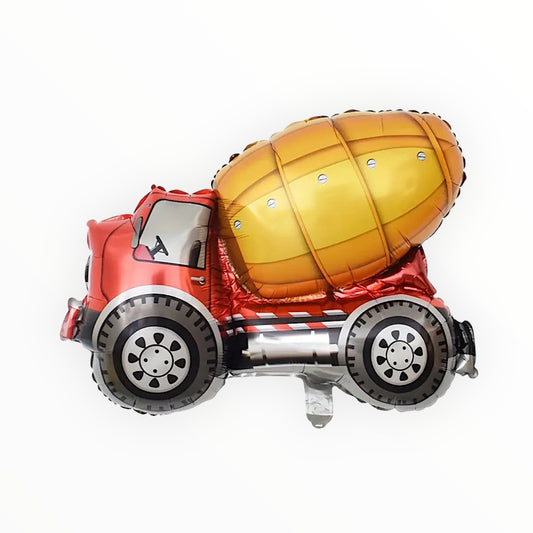 Construction Trucks - Foil Balloons 4pck